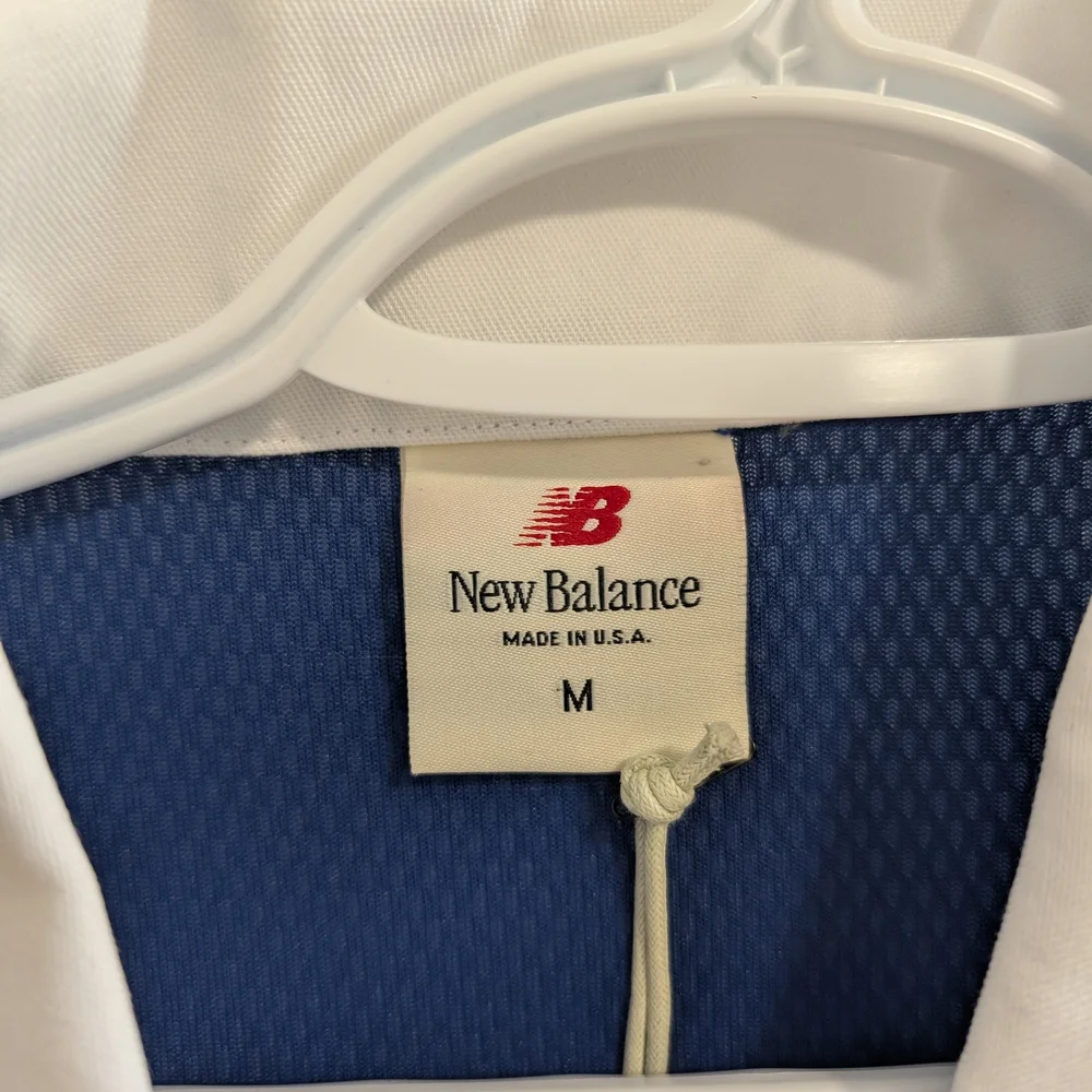 New Balance Blue Polo Shirt - Picture 2 of 9